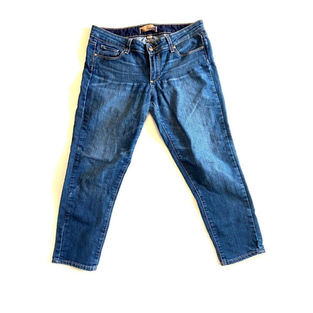 PAIGE Roxie Capri Women's Blue Jeans Size 28